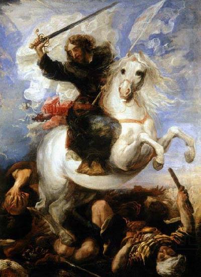 St James the Great in the Battle of Clavijo, Juan Martin Cabezalero